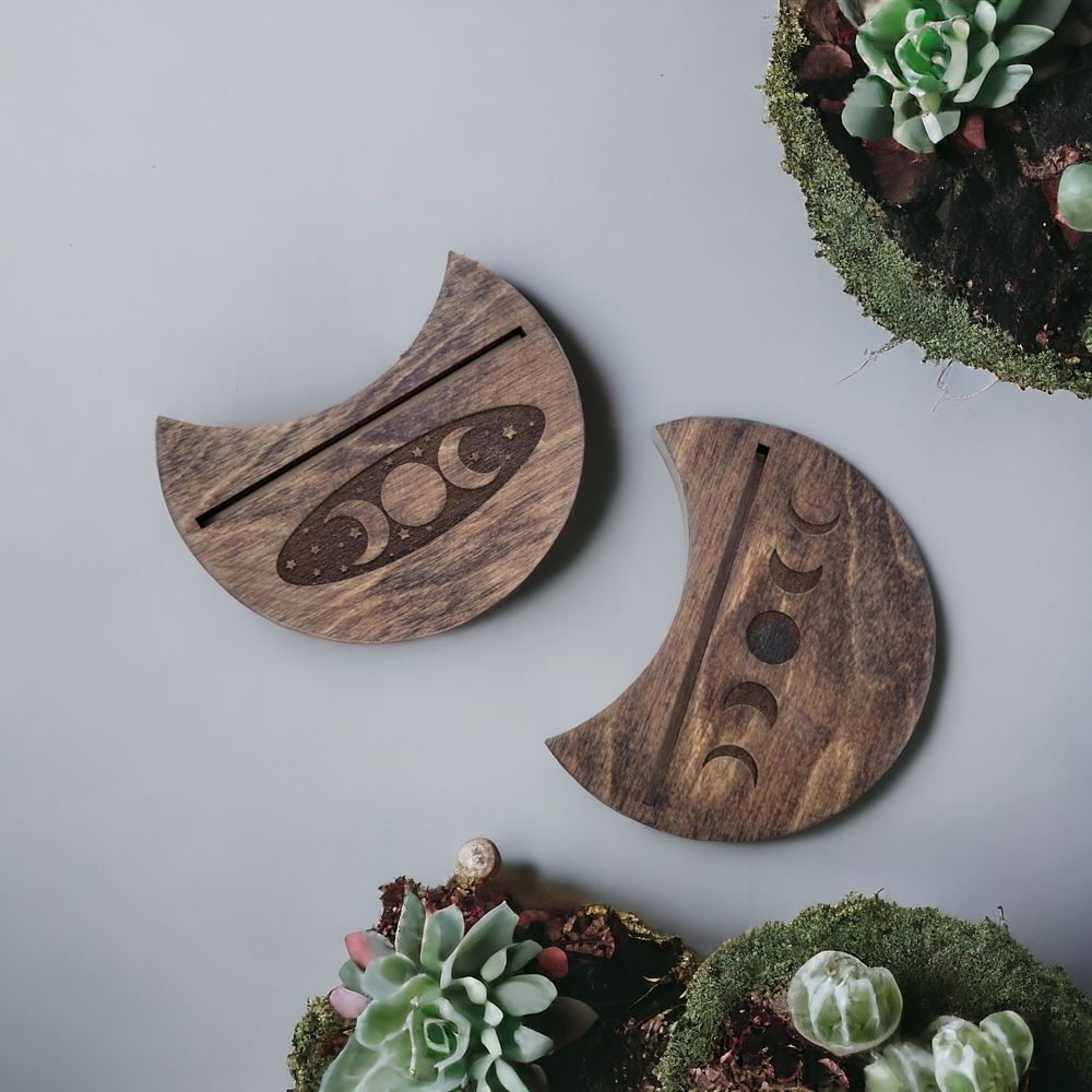 Moon Phases Single Tarot Card Display